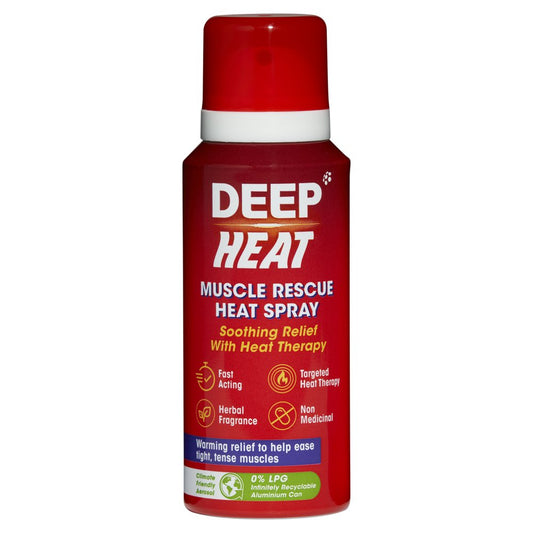 Deep Heat Muscle Rescue Heat Spray 72.5ml (72.5ml × 6 × 1)