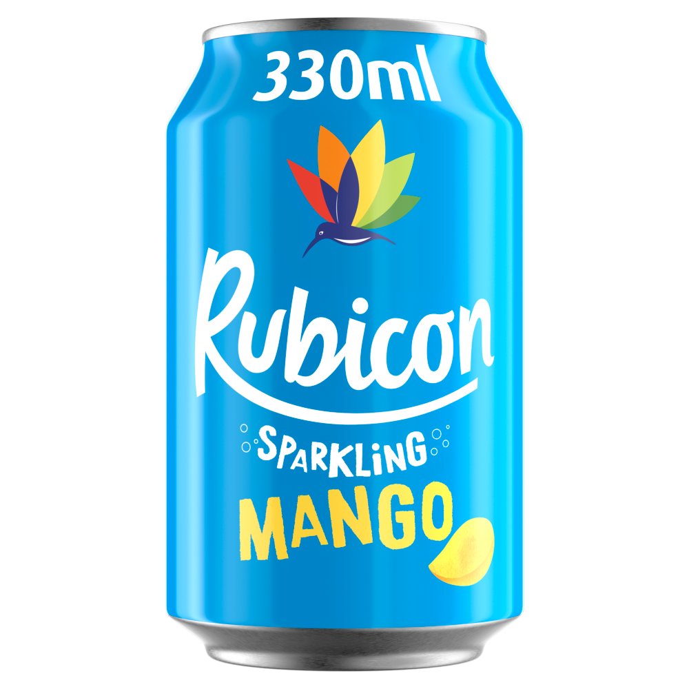 Rubicon Sparkling Mango Juice Soft Drink (330 ml × 24 × 1)