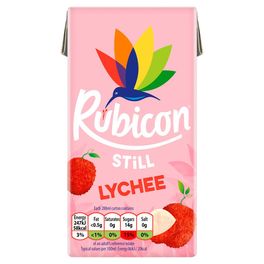 Rubicon Still Lychee Juice Drink (288ml × 27 × 1)