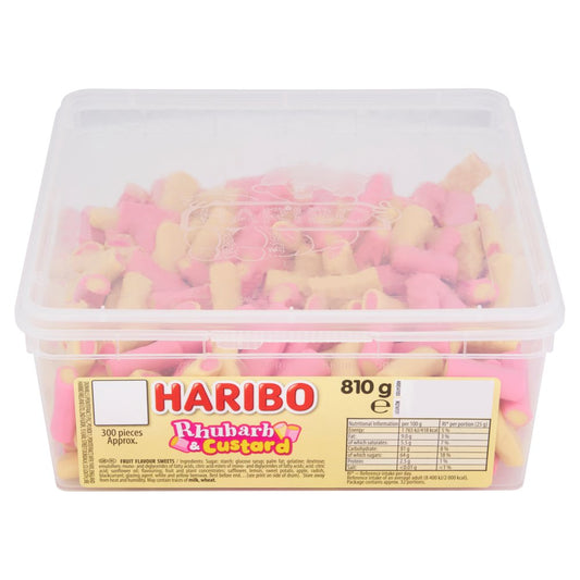 HARIBO Rhubarb & Custard (Pce × 300 × 6)