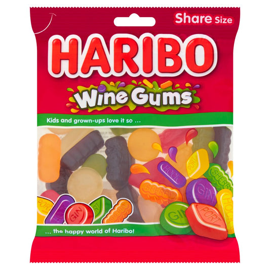 HARIBO Wine Gums Bag (160g × 12 × 1)