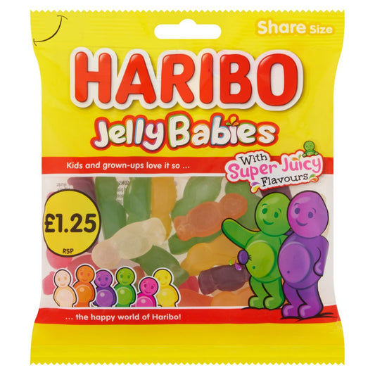 HARIBO Jelly Babies (140g × 12 × 1)