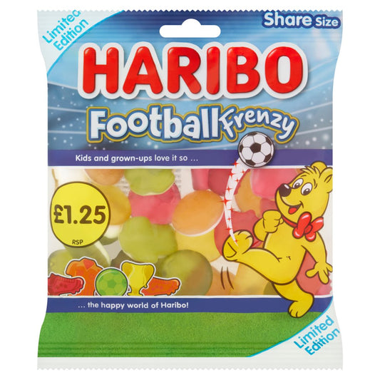 HARIBO Limited Edition Football Frenzy (140g × 12 × 1)