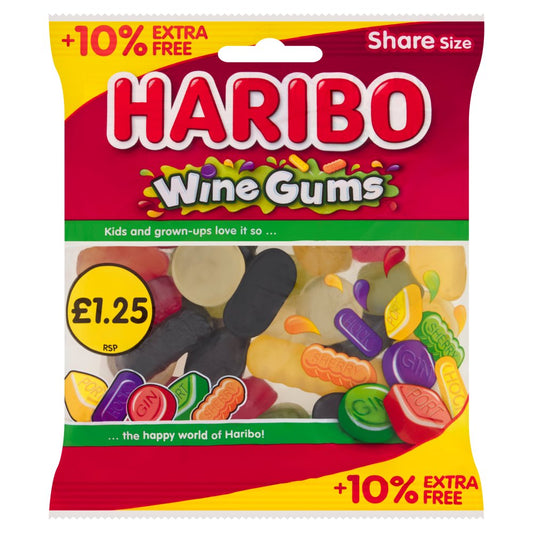 HARIBO Wine Gums (154g × 12 × 1)