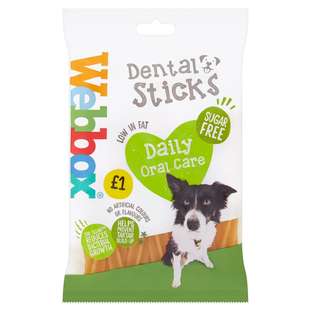 Webbox Dental Sticks 7 Sticks (180g × 10 × 1)