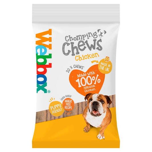 Webbox 20 Chomping Chews Chicken (200g × 10 × 1)