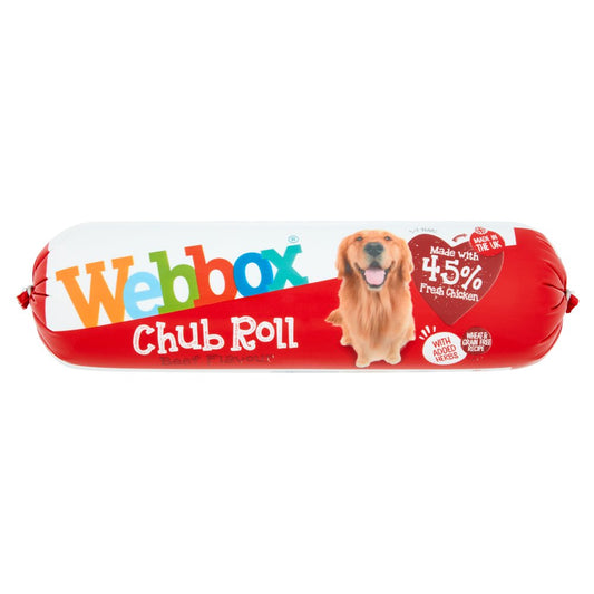 Webbox Chub Roll Beef Flavour 1-7 Years (720g × 15 × 1)