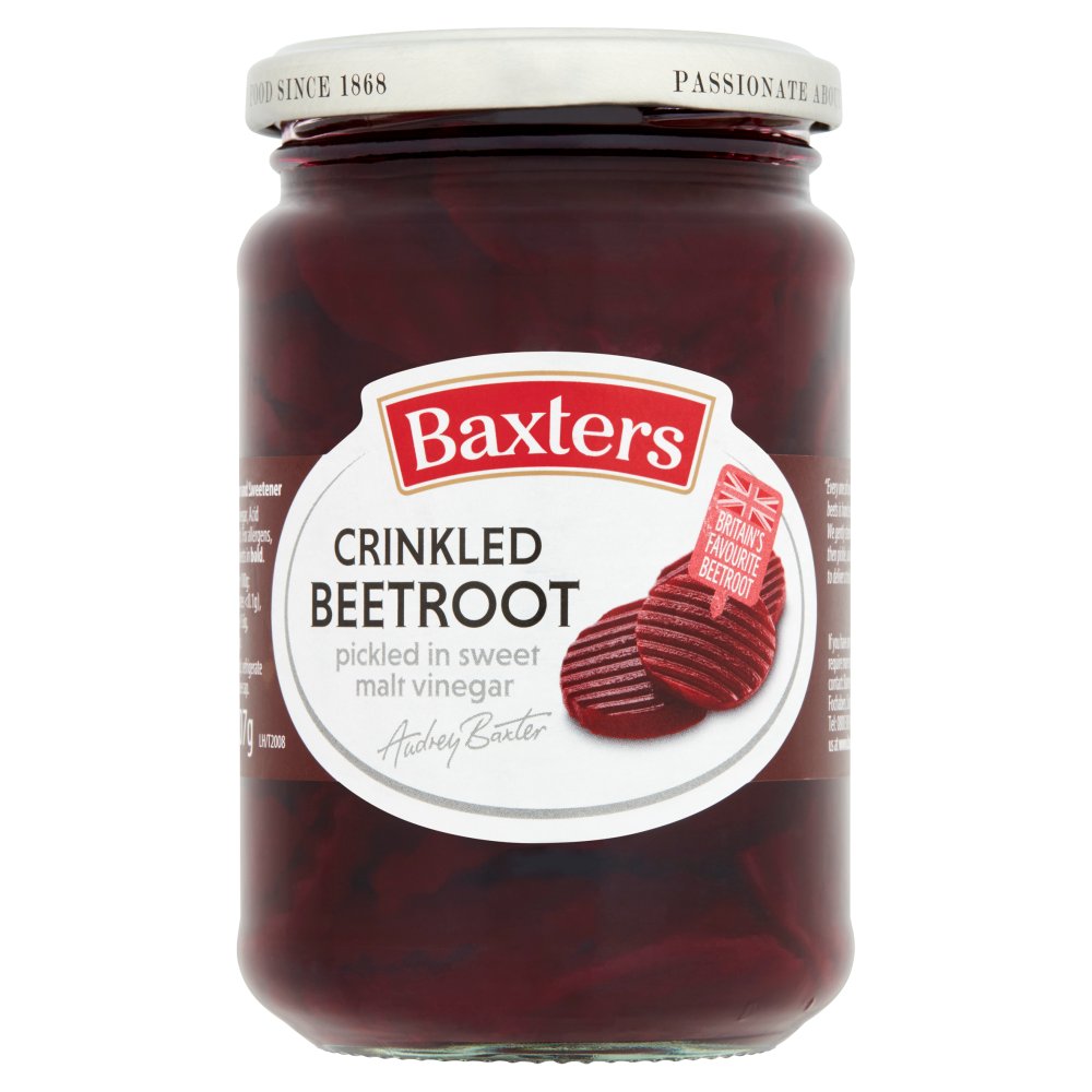 Baxters Crinkled Beetroot (340g × 6 × 1)