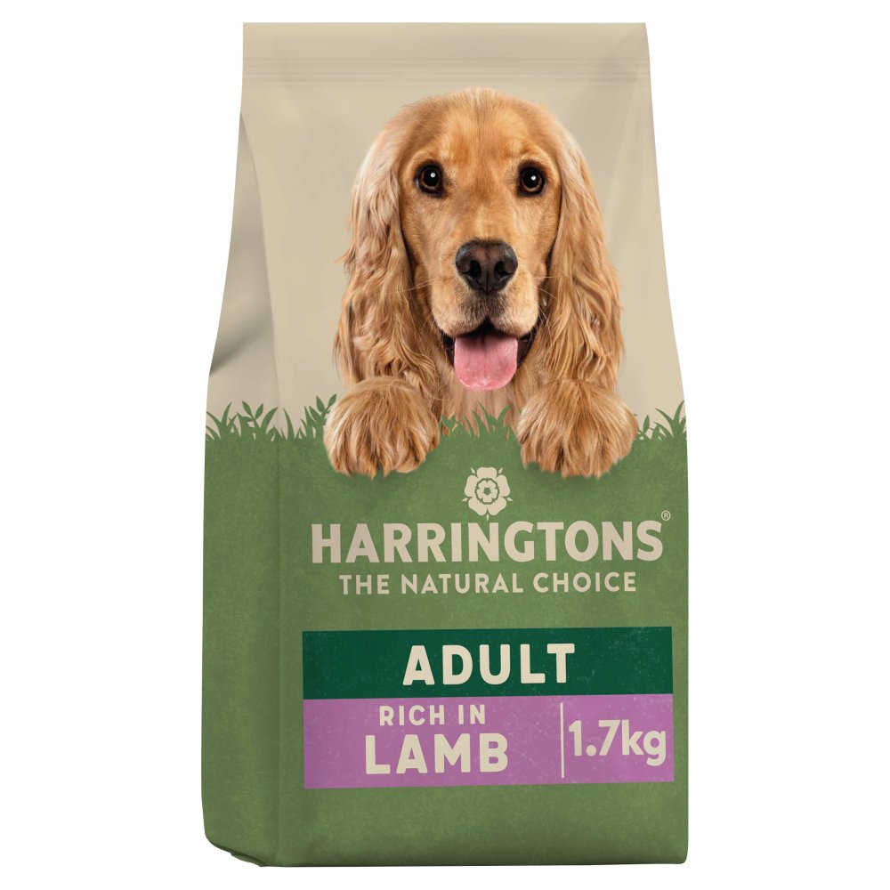 Harringtons Rich in Lamb & Rice Dry Adult Dog Food (1.7Kg × 4)