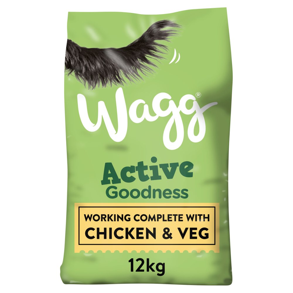 Wagg Active Goodness Rich in Chicken & Veg (12Kg × 1)