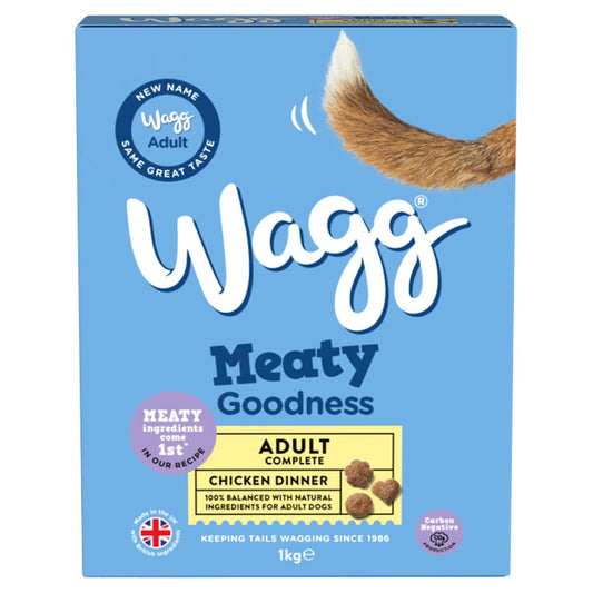 Wagg Meaty Goodness Adult Complete Chicken Dinner (1Kg × 5 × 1)