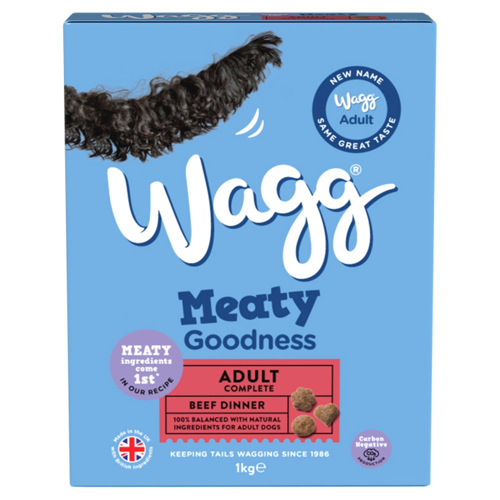 Wagg Meaty Goodness Adult Complete Beef Dinner (1Kg × 5 × 1)