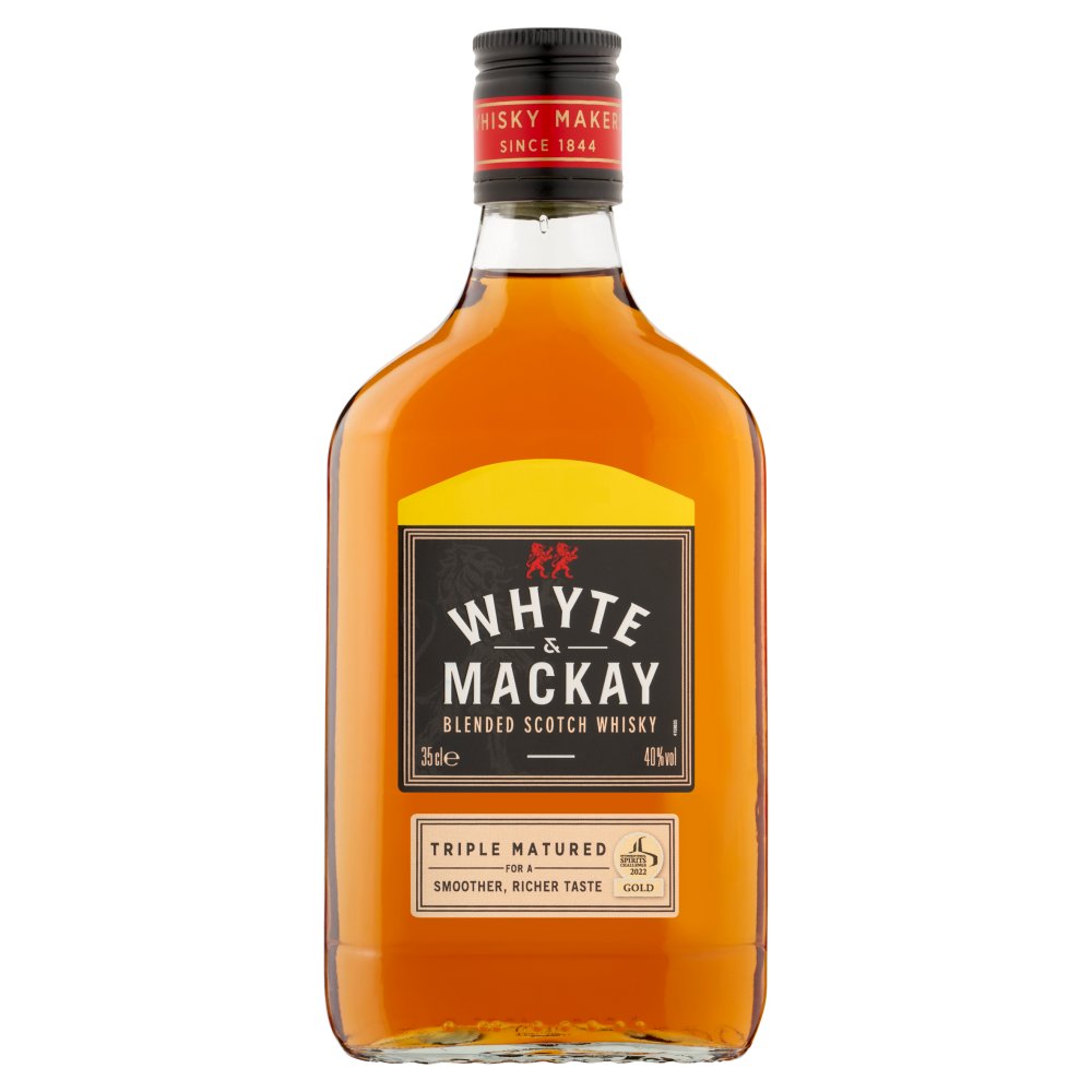 Whyte & Mackay Blended Scotch Whisky 35cl (35Cl × 12)