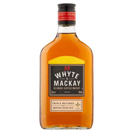 Whyte & Mackay Blended Scotch Whisky 35cl (35Cl × 12)