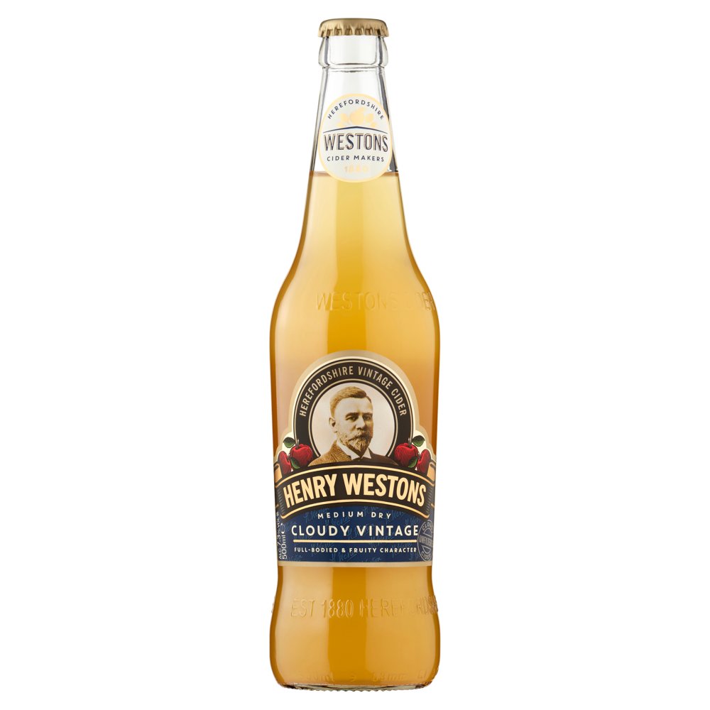 Henry Westons Cloudy Vintage 500ml (500ml × 8 × 1)