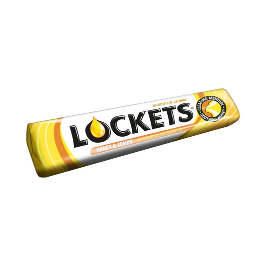 Lockets Honey & Lemon Cough Sweet Lozenges (43g × 20 × 1)