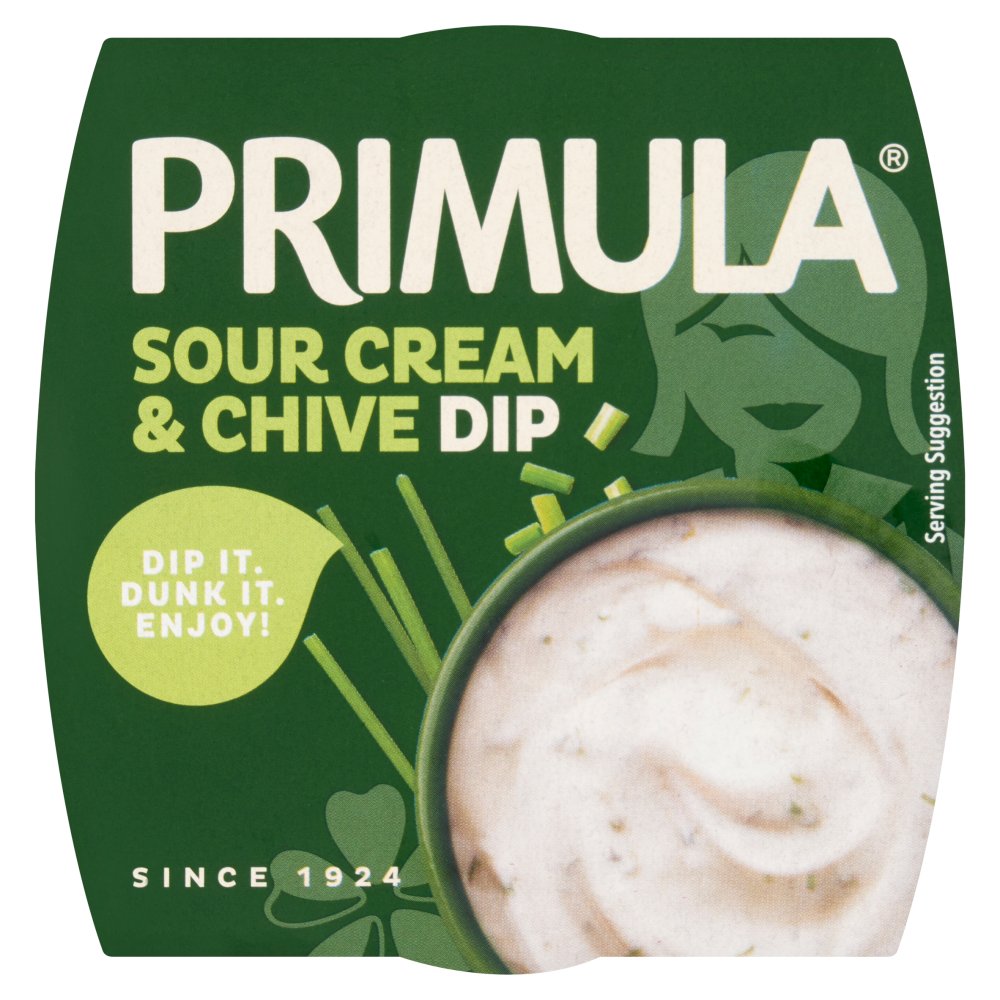 Primula Dip Sour Cream & Chive (150g × 12)