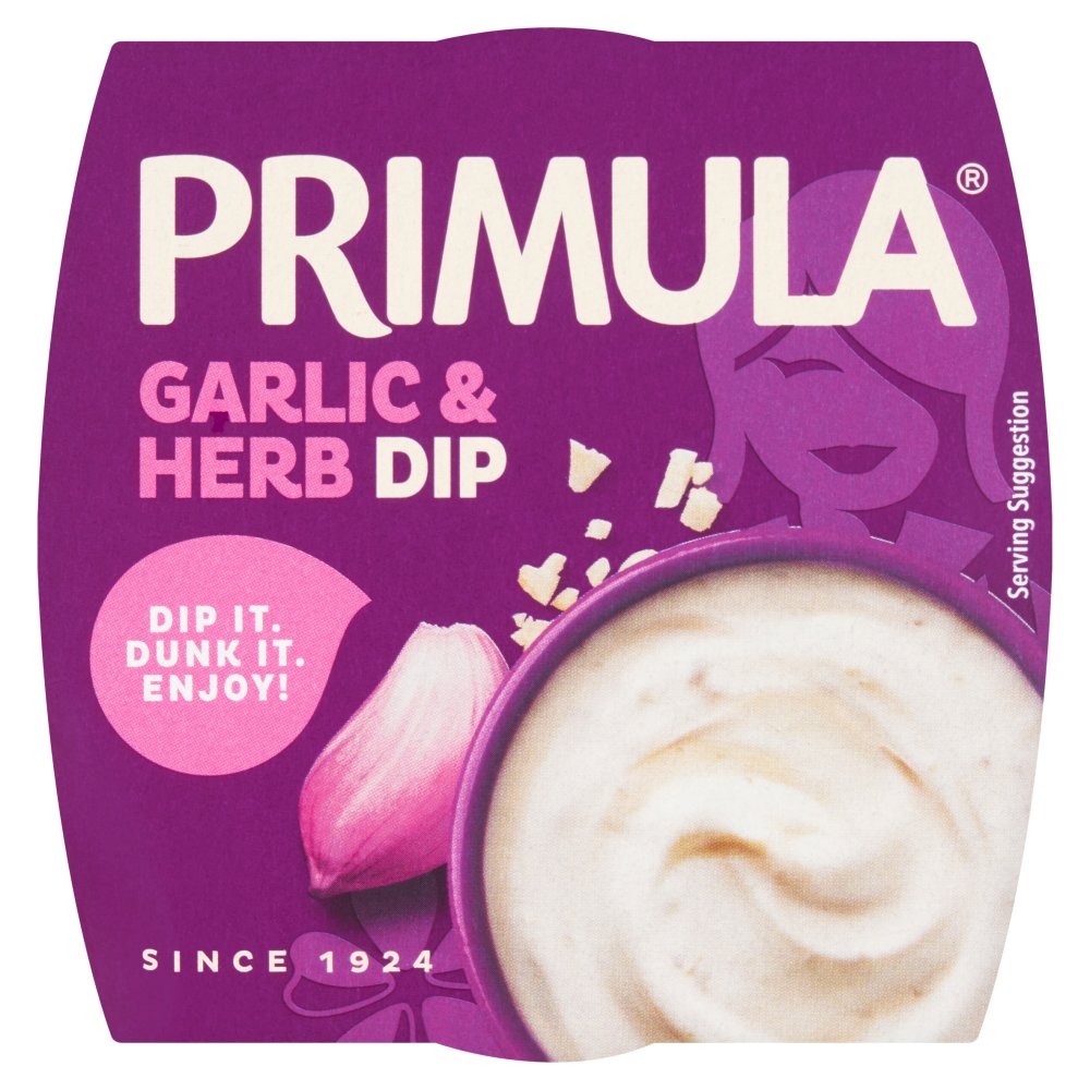 Primula Dip Garlic & Herb (150g × 6)