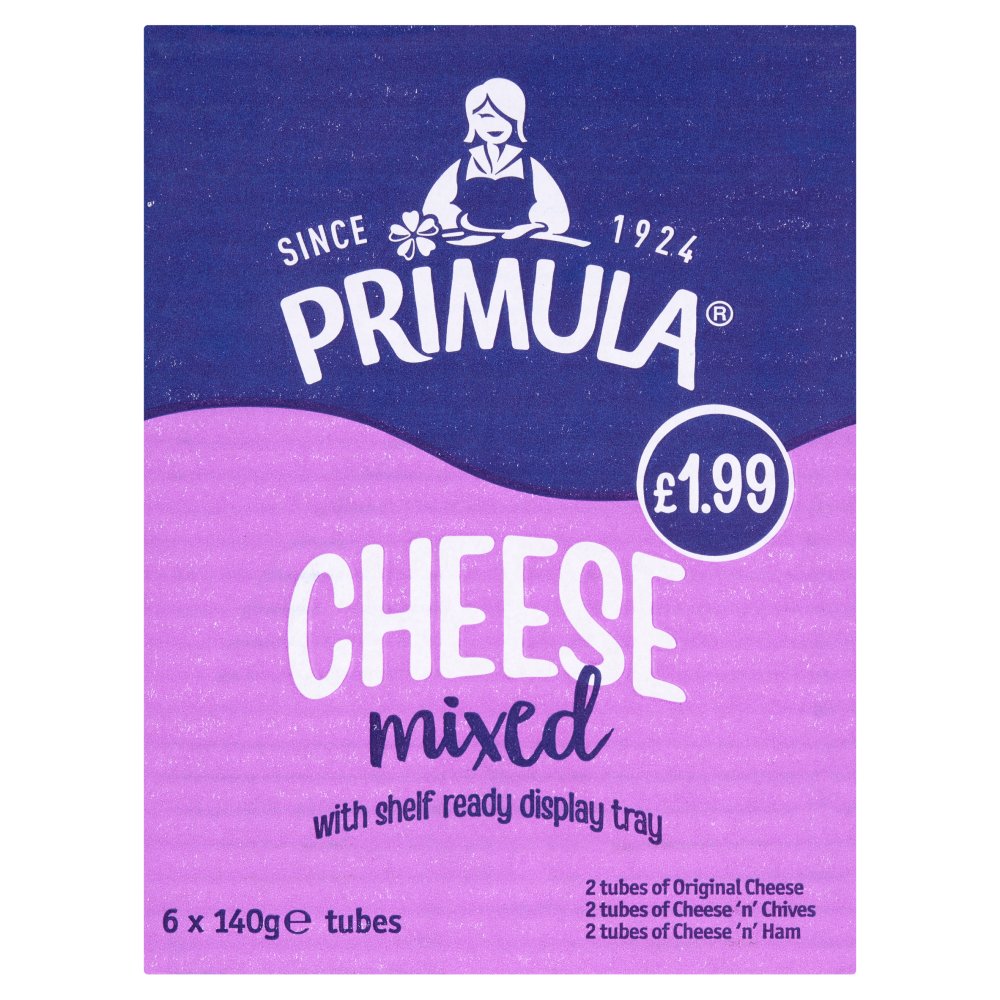 Primula Cheese Mixed (140g × 6 × 1)