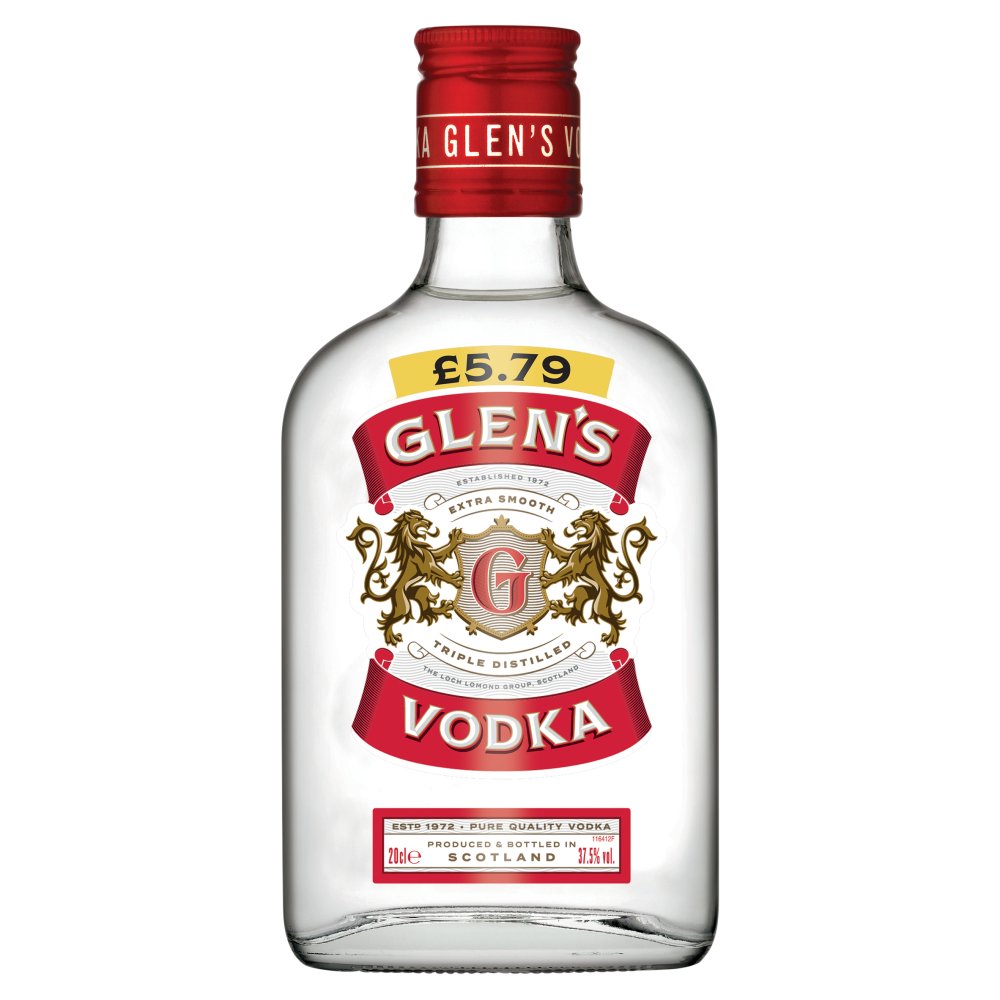 Glen's Vodka 20cl (20Cl × 6)