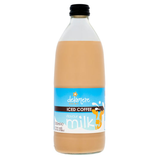 Delamere Dairy Iced Coffee Flavour Milk (500ml × 12)