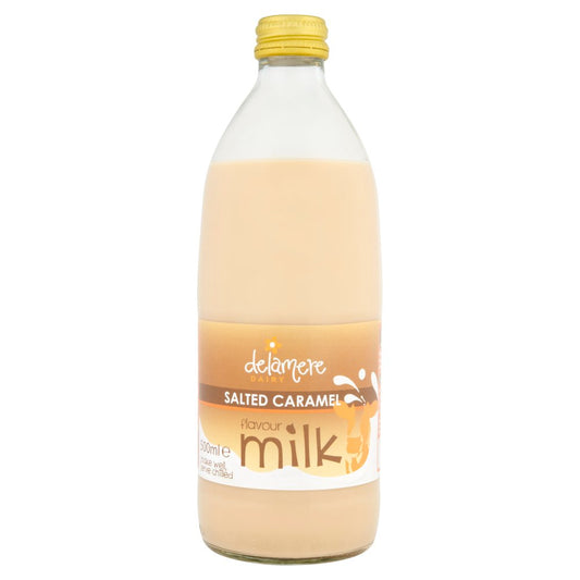 Delamere Dairy Salted Caramel Flavour Milk (500ml × 12)