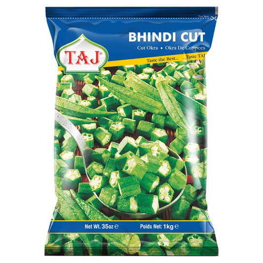 Taj Cut Okra (1Kg × 1)