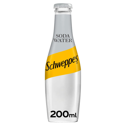 Schweppes Soda Water (200ml Nrb × 24 × 1)