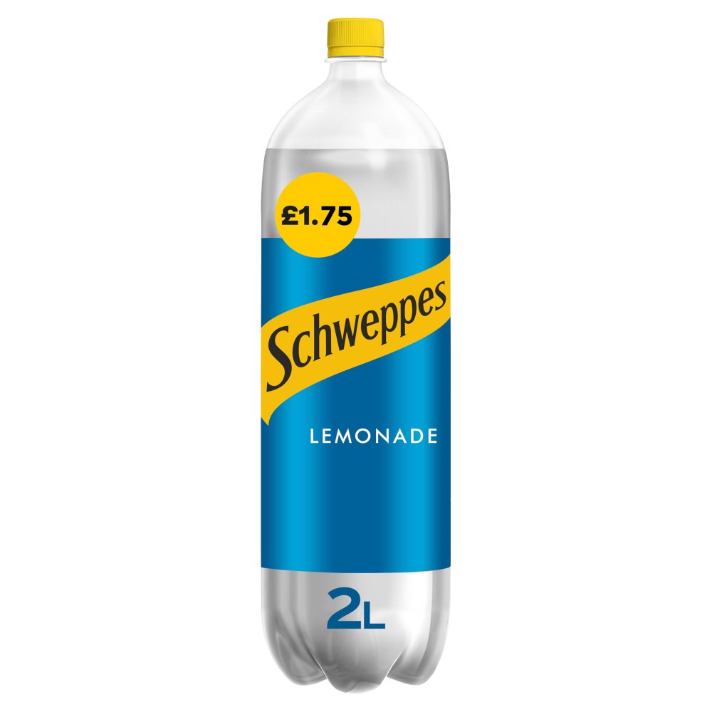 Schweppes Lemonade PMP £1.75 (2Ltr × 6 × 1)