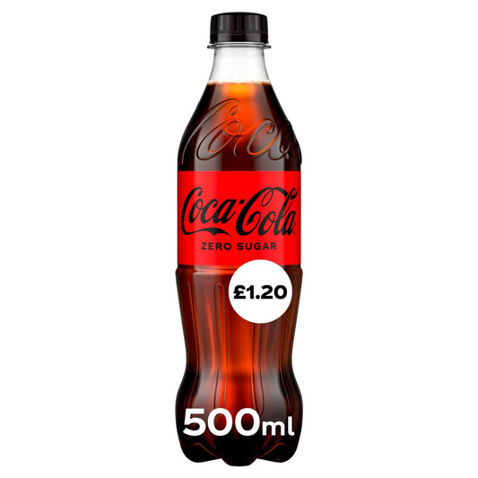 Coca-Cola Zero Sugar  PM £1.20 (500ml × 12 × 1)