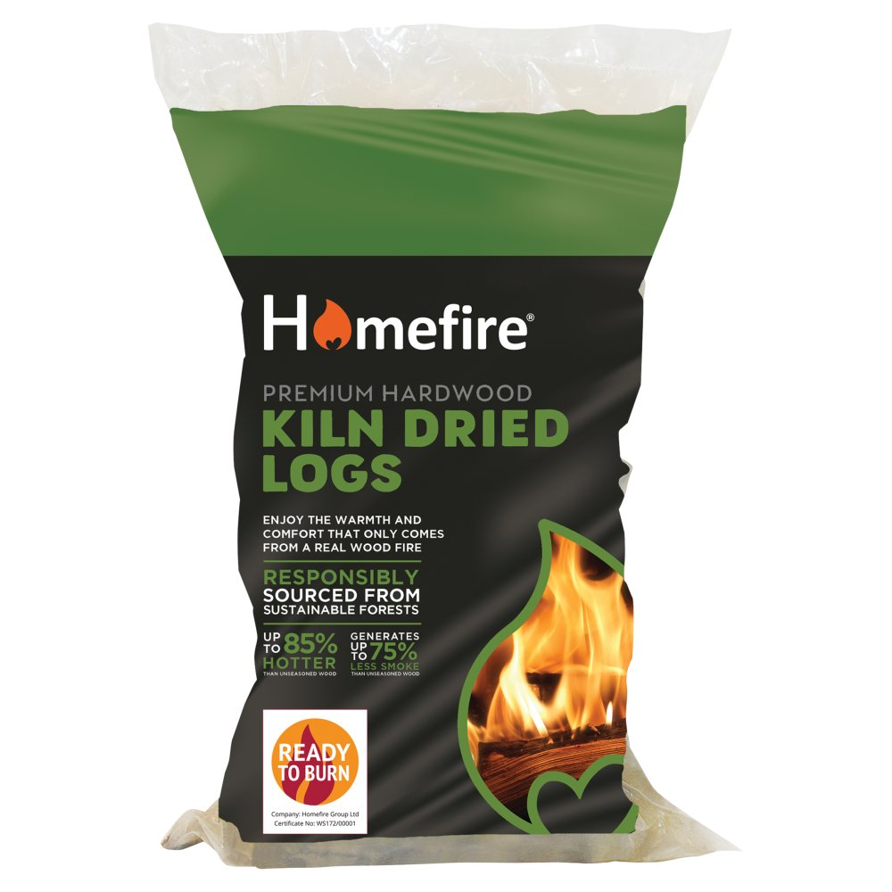 Homefire Kiln Dried Logs (Bag × 1)