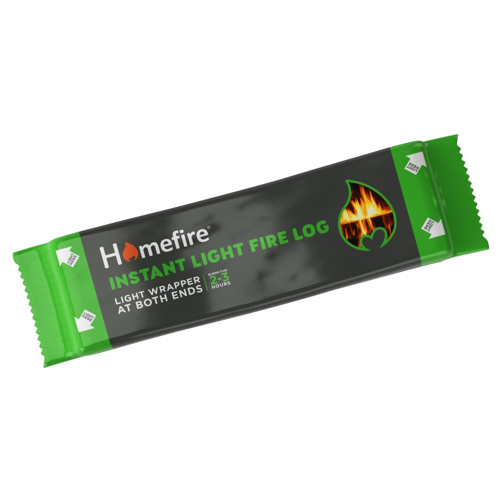 Homefire Instant Light Fire Logs (Sgl × 1)