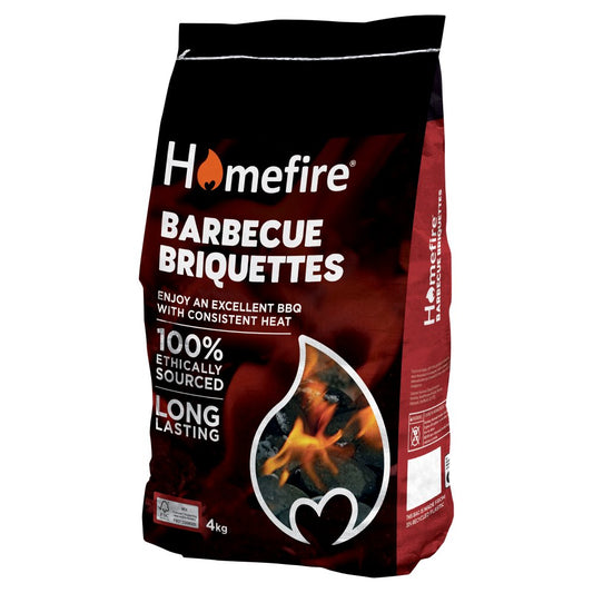 Homefire Barbecue Briquettes 4kg (4Kg × 1)