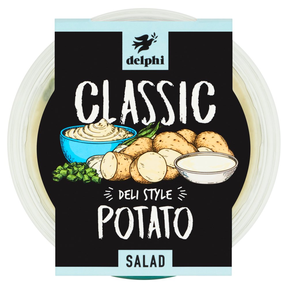 Delphi Classic Deli Style Potato Salad (220g × 6)