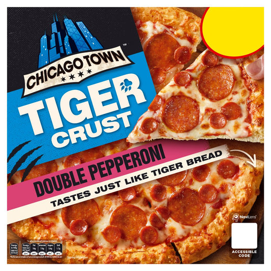 Chicago Town Tiger Crust Double Pepperoni Pizza (320g × 10)