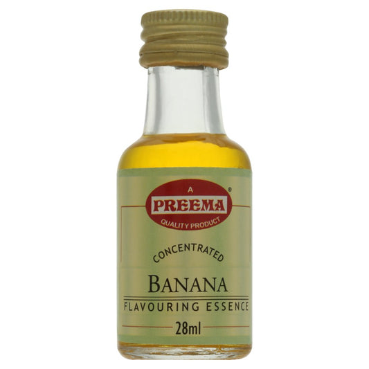 Preema Concentrated Banana Flavouring Essence (28ml × 12 × 1)