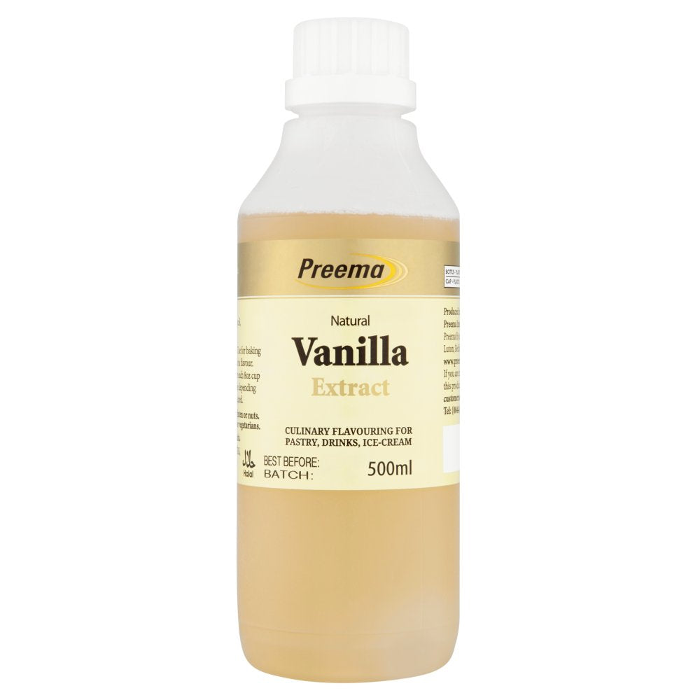 Preema Natural Vanilla Extract (500ml × 6)