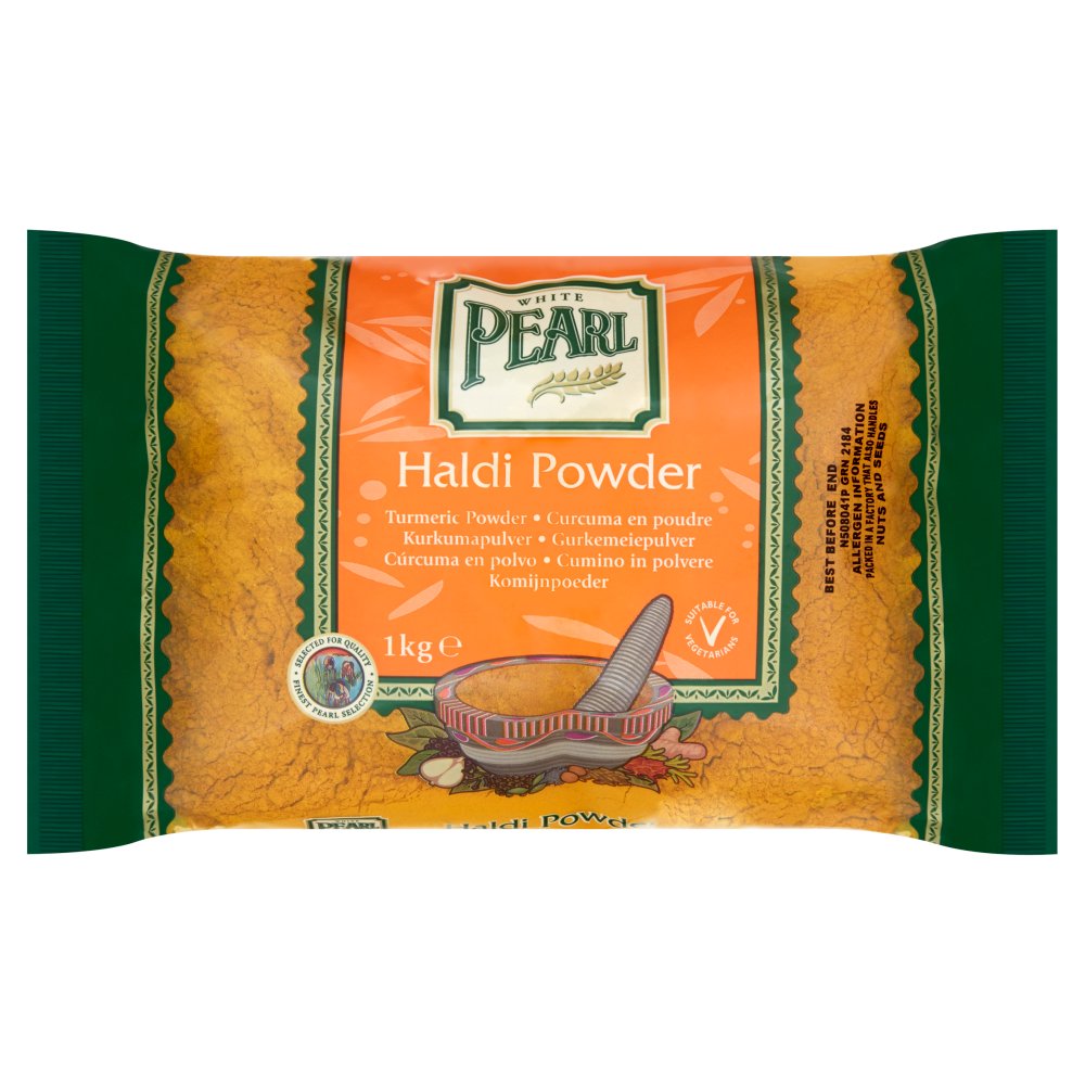 White Pearl Haldi Powder (1Kg × 6)