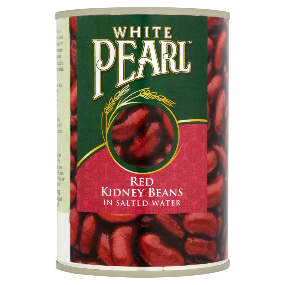 White Pearl Red Kidney Beans in Salted Water (400g × 12 × 1)