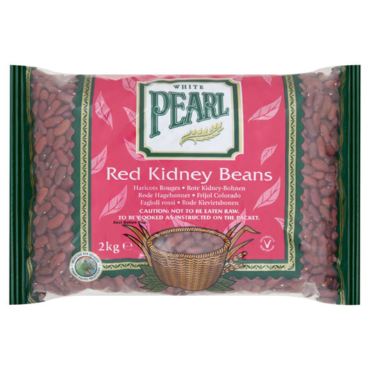 White Pearl Red Kidney Bean (2Kg × 6)