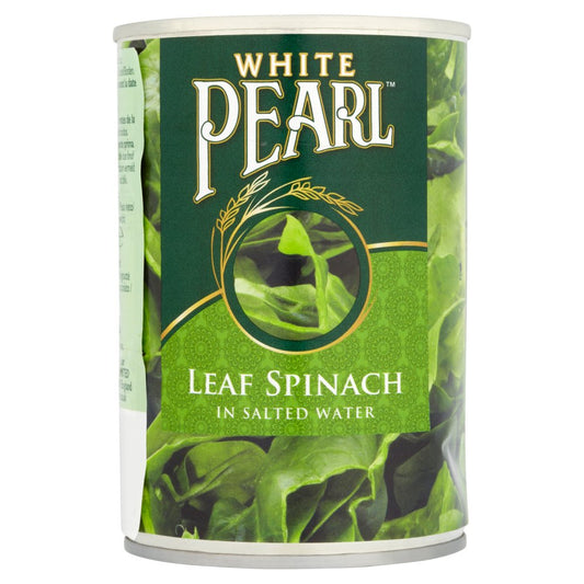 White Pearl Leaf Spinach in Salted Water (380g × 12 × 1)