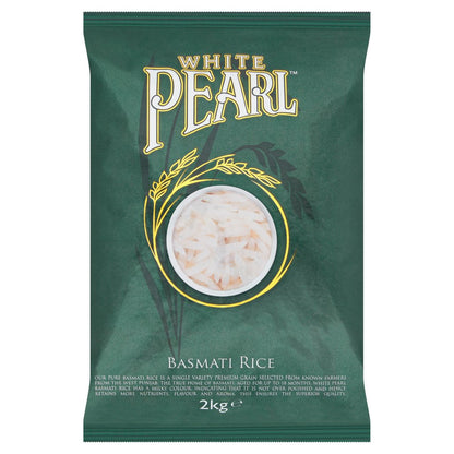 White Pearl Basmati Rice (2Kg × 1)