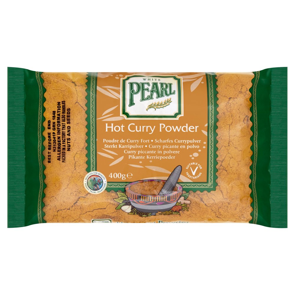 White Pearl Hot Curry Powder (400g × 10)