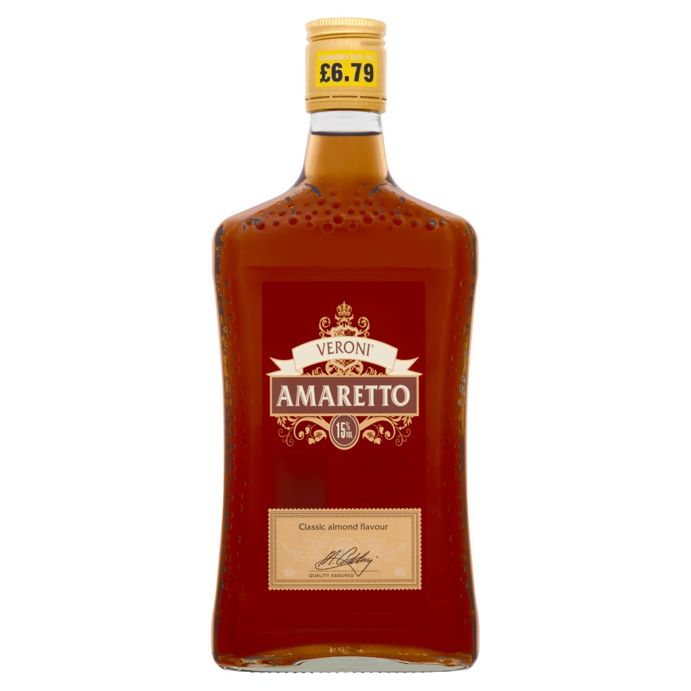 Veroni Amaretto Classic Almond Flavour 50cl (50Cl × 1)