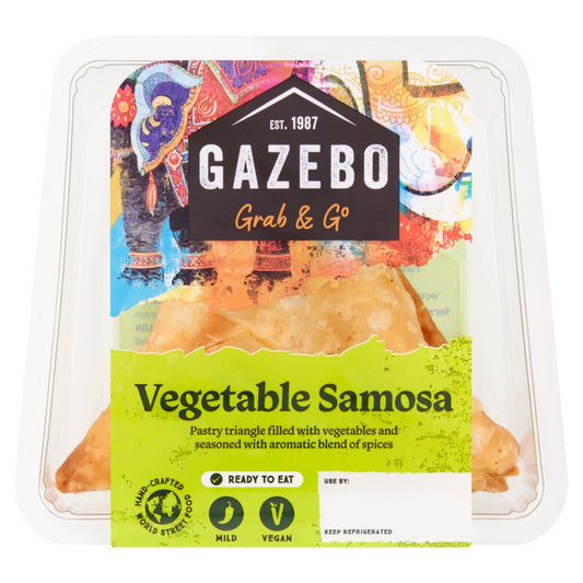 Gazebo Grab & Go Vegetable Samosa (100g × 6)