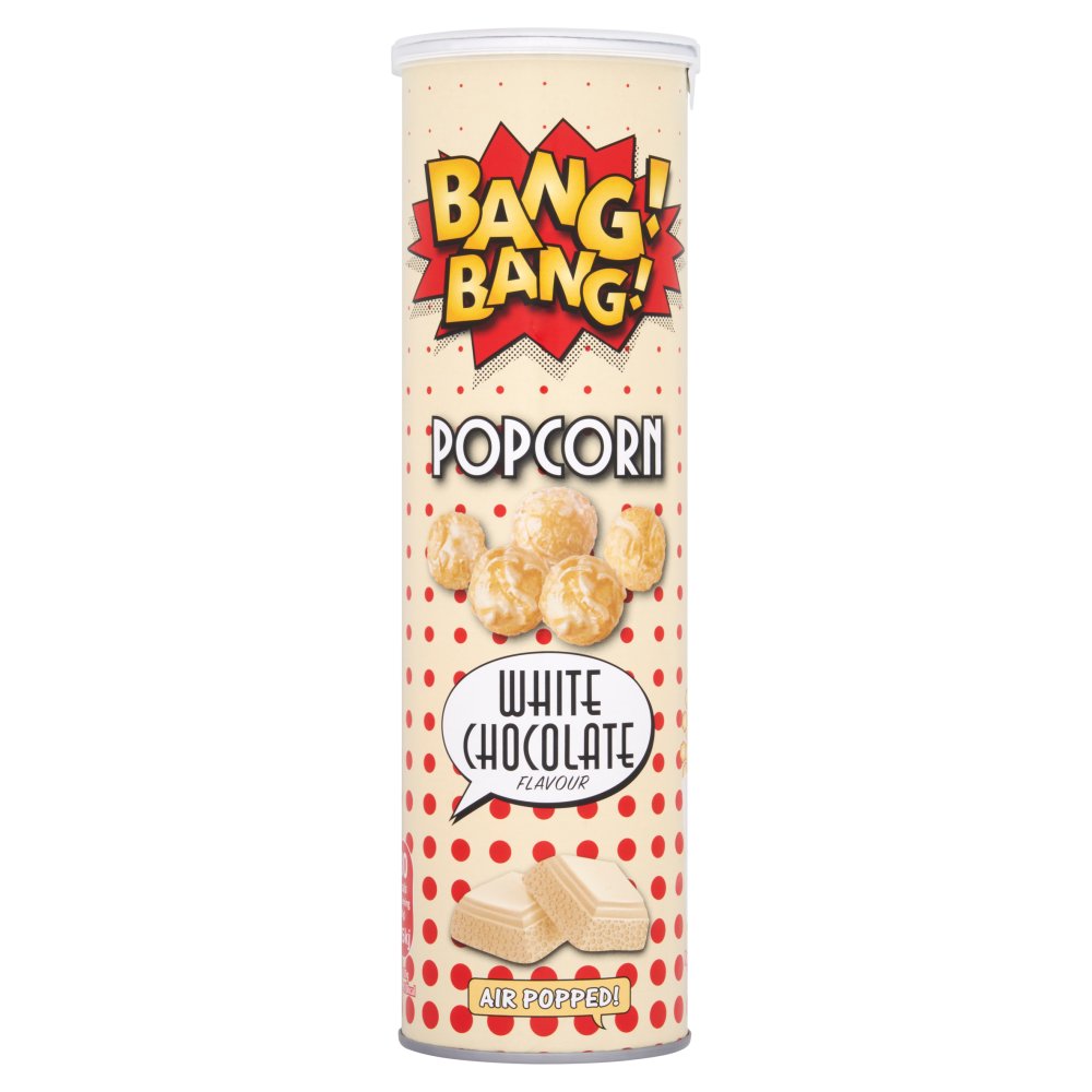 Bang! Bang! Popcorn White Chocolate Flavour (85g × 6 × 1)