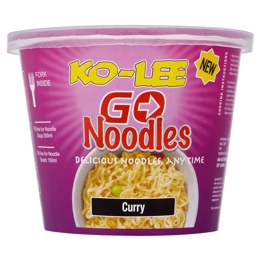 Ko-Lee Go Noodles Curry (Pack × 6 × 1)