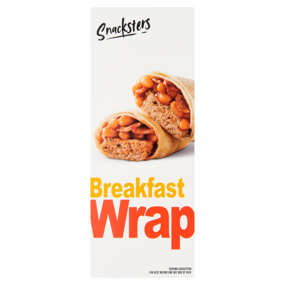 Snacksters Breakfast Wrap (163g × 8)