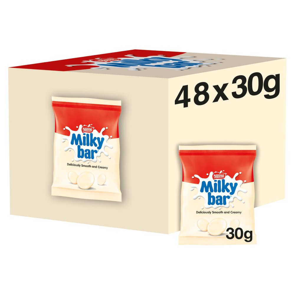 Milkybar Buttons White Chocolate Bag (30g × 48 × 1)