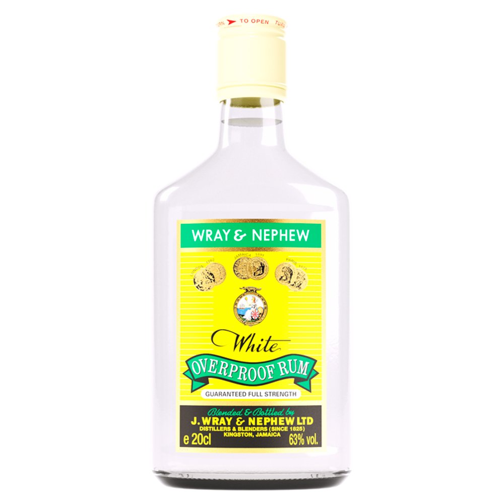 Wray & Nephew White Overproof Rum 20cl (20Cl × 6)